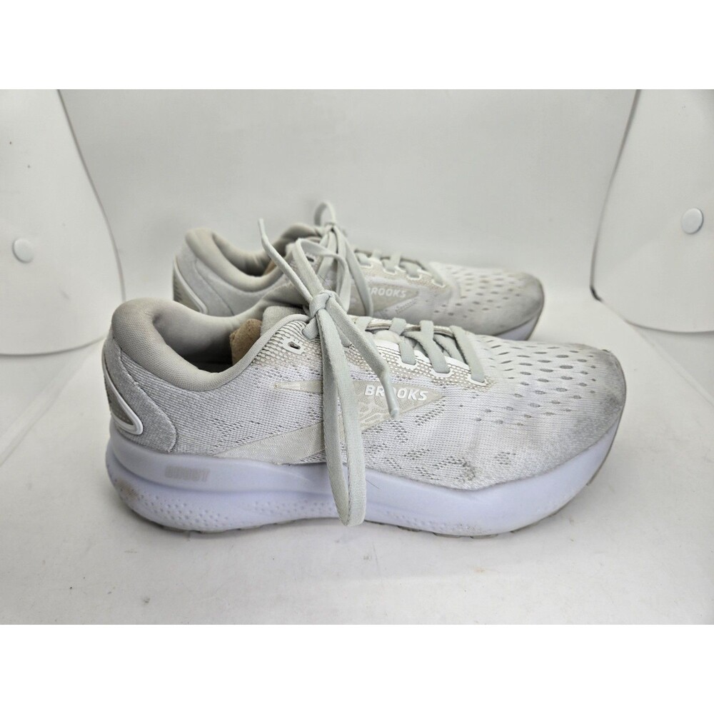 Brooks Ghost 16 Shoes Womens 5.5 B Grey Road Running Athletic Distance Sneakers